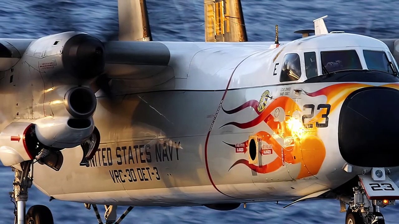 Grumman C-2 Greyhound - cargo aircraft - HD