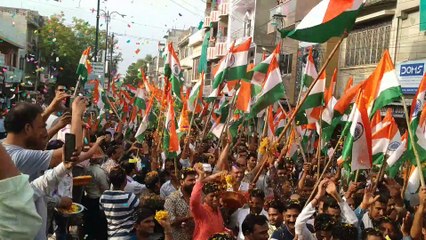 तिरंगा यात्रा: भारत माता की जय से गूंजा शहर