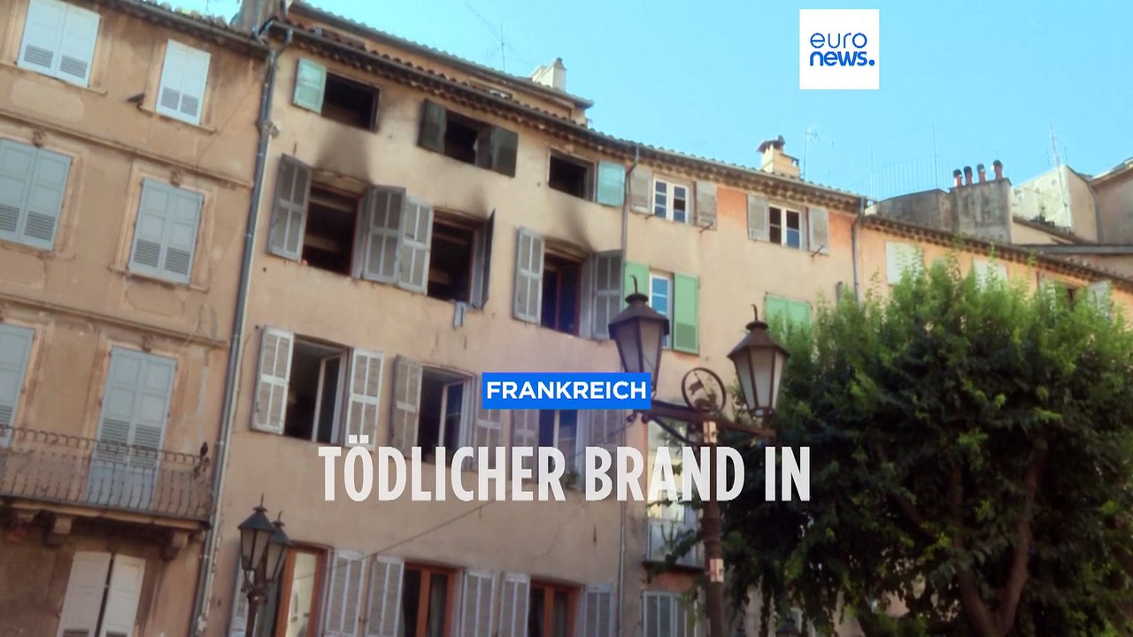 Mitten in der Nacht: Drei Menschen sterben bei Wohnhausbrand in Grasse
