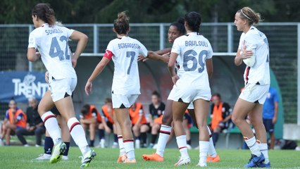 Milan-Merano, Amichevole Femminile 2023/24: gli highlights