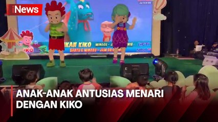Antusias Anak-Anak Ikuti Meet And Greet KIKO, Menari dan Foto Bersama