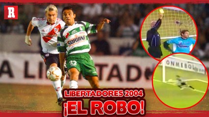 El DÍA que RIVER le ROBÓ a SANTOS LAGUNA | Copa Libertadores 2004