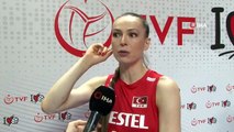 A Capitaine de l'équipe nationale féminine de volley-ball Eda Erdem Dündar： Nous sommes beaucoup plus proches de la médaille d'or à laquelle nous aspirons.