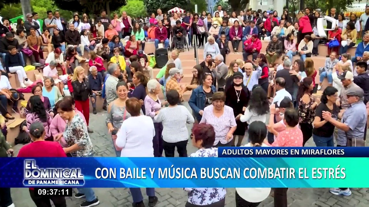 Miraflores: adultos mayores ´rompen la pista de baile´ en el parque Kennedy