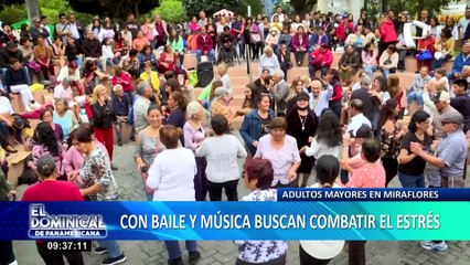 Miraflores: adultos mayores ´rompen la pista de baile´ en el parque Kennedy
