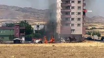 L'incendie du terrain vacant de Gercüş a été éteint