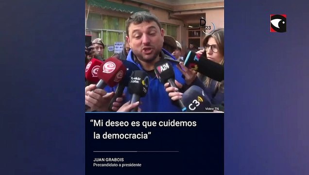 #PASO 2023 | Juan Grabois emitió su voto y pidió por una “Argentina más humana y con democracia”