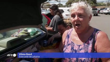 Dolor y rabia en Hawái tras incendio que dejó más de 90 muertos