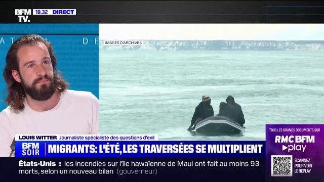 Traversée de la Manche par les migrants: Le Royaume-Uni est un peu la solution de la dernière chance , affirme le journaliste Louis Witter