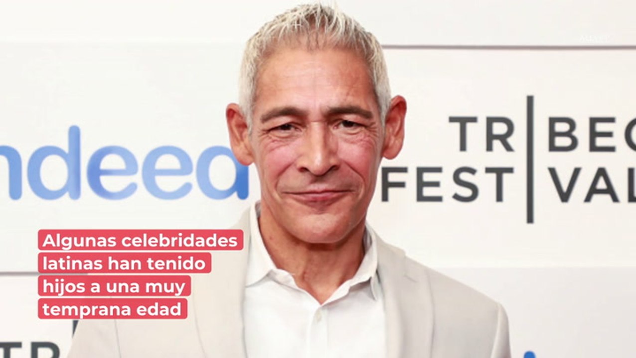 ¡Antes de los 40! Famosos latinos que fueron abuelos a una edad muy joven
