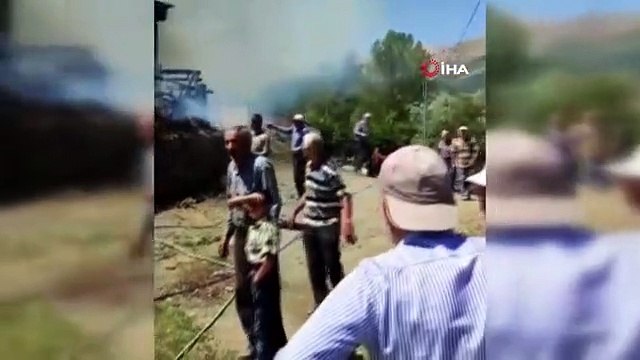 La maison des Highlands est devenue inutilisable dans l'incendie de Sivas