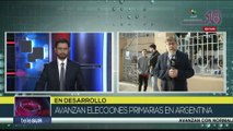 teleSUR Noticias 15:30 13-08: Argentina: Elecciones primarias registran una participación de un 50%