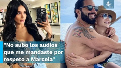 ¿Poncho de Nigris, infiel? Ex integrante de "Enamorándonos" asegura tener audios que él le envió