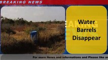Water Barrels Disappear