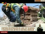 Aragua | Fueron colocados 65 mil metros de material granular para recuperar el Lago Los Tacarigua