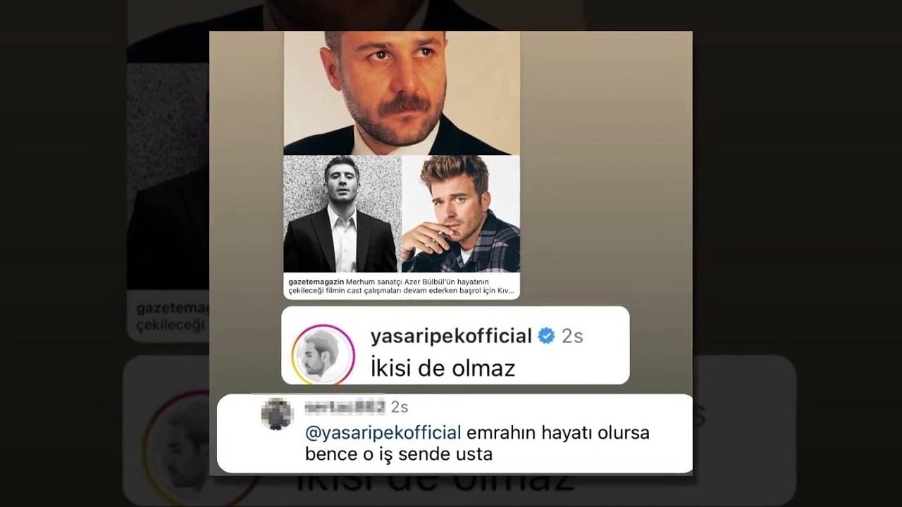 Une réponse controversée de Yaşar İpek à son disciple qui dit 'Vous jouez la vie d'Emrah'： Sa vie est vide