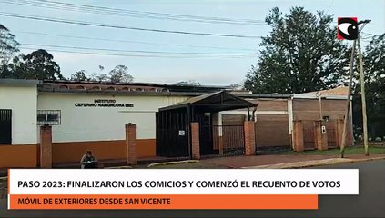 PASO 2023: finalizaron los comicios y comenzó el recuento de votos