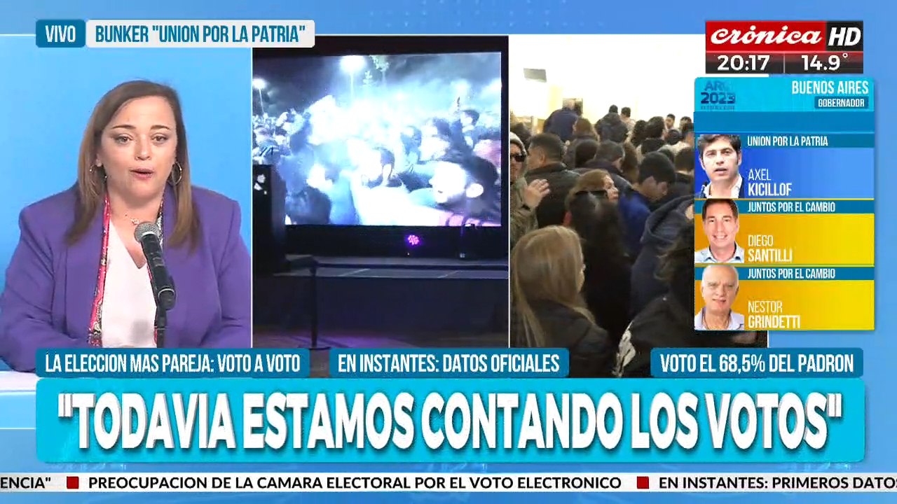Cecilia Moreau: "Creemos que la formula Massa - Rossi obtuvo un buen resultado"