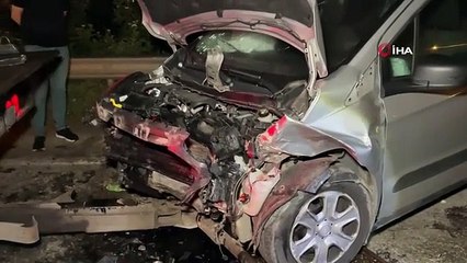 5 blessés dans des collisions frontales de véhicules à Arifiye
