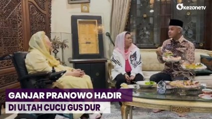 Momen Ganjar Pranowo Ikut Rayakan Peringatan Ulang Tahun Cucu Gus Dur