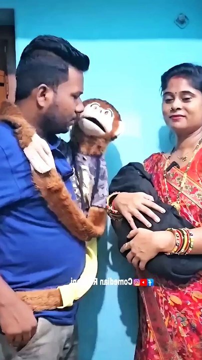 पति पे गुस्सा आता है  #comedianrajsoni #comedy #ventriloquist #rajsoni #ventriloquism
