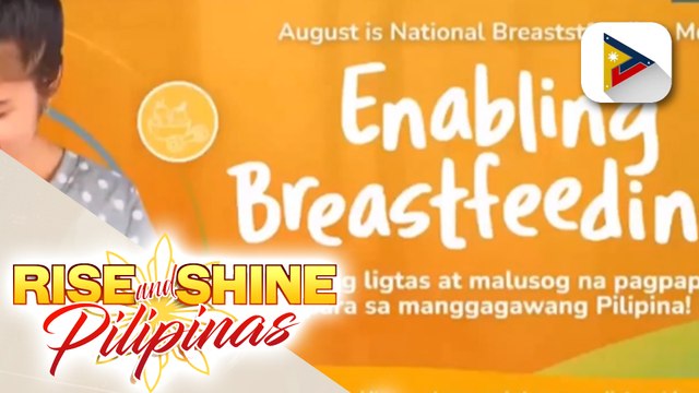 DOH, umapela sa mga pamilya na isulong ang ligtas at malusog na breastfeeding