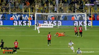 Fenerbahçe 2-1 Gaziantep maçı özeti - Edin Dzeko golleri HD