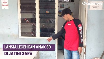Viral! Lansia Lecehkan Anak SD di Jatinegara Kepergok Warga