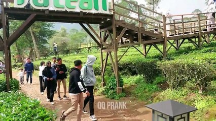 Teriakan Tiada Tanding: BushMan Prank 😂