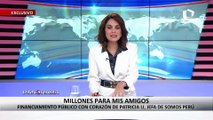 ¡Exclusivo! Millones para mis amigos: financiamiento público con corazón de Patricia Li, jefa de Somos Perú