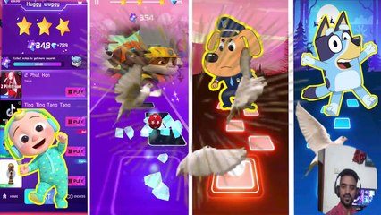 Baby Shark Friends All Video Megamix. Oddbods Pogo  Sheriff Labrador  Bluey Bingo. Who ls Best?