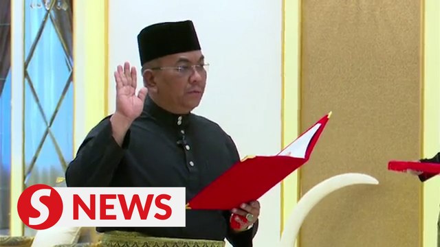 Sanusi sworn in as Kedah MB