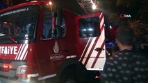 Çekmeköy'de 5 Katlı Binanın Çatı Katı Alev Alev Yandı