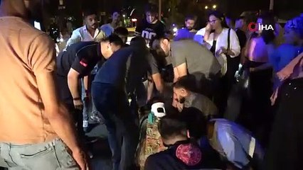 Kilis’te otomobil ve motosiklet çarpıştı: 1'i ağır 2 yaralı
