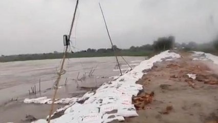 सहरसा: कोसी नदी के जलस्तर में वृद्धि से बढ़ा दबाव, दियारा वासी को बाढ़ की आशंका