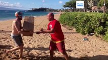 Vorsichtige Zeichen der Hoffnung auf Maui