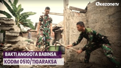 Bakti Anggota Babinsa Kodim 0510/Tigaraksa: Membangun Asa untuk Mereka