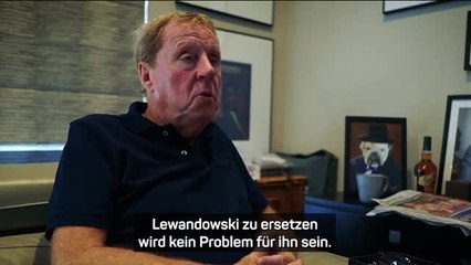 Redknapp: "Kane ist besser als Lewandowski"