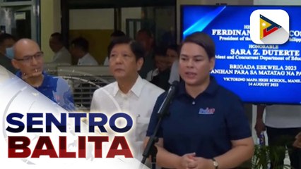 Office of the Vice President, tutulong din sa Brigada Eskwela 2023