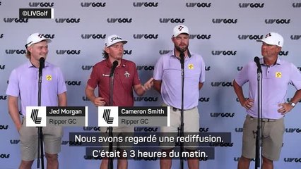 LIVGolf Stars Cameron Smith & Jed Morgan Support Les Matildas à la Coupe du Monde ⚽