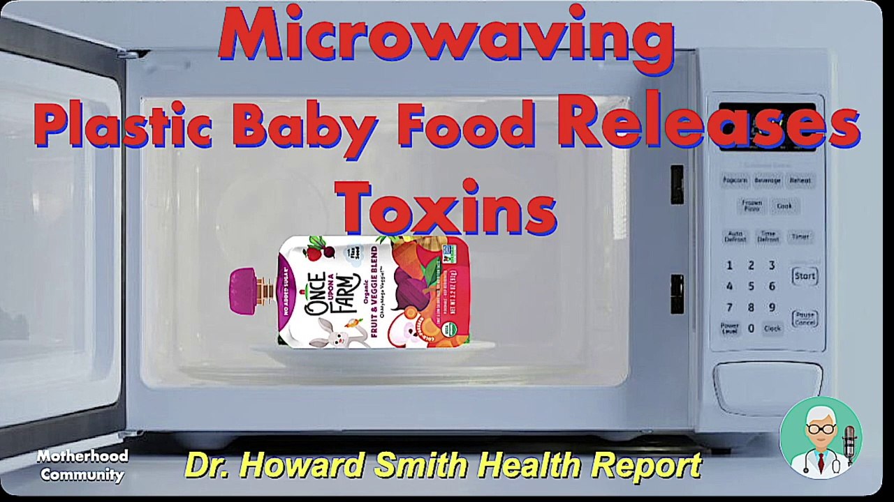Microwaving Plastic Baby Food Containers Releases Toxins video