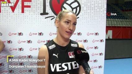 Gizem Örge: “Dünyanın 1 numarasıyız ve zirvede kalmak daha önemli”