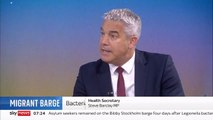 Steve Barclay: 'Yes I do, it is right that we are using the barges