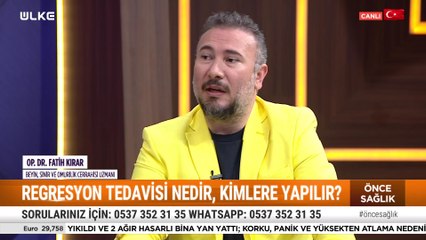 Önce Sağlık – OP. DR. Fatih Kırar | 11 Ağustos 2023