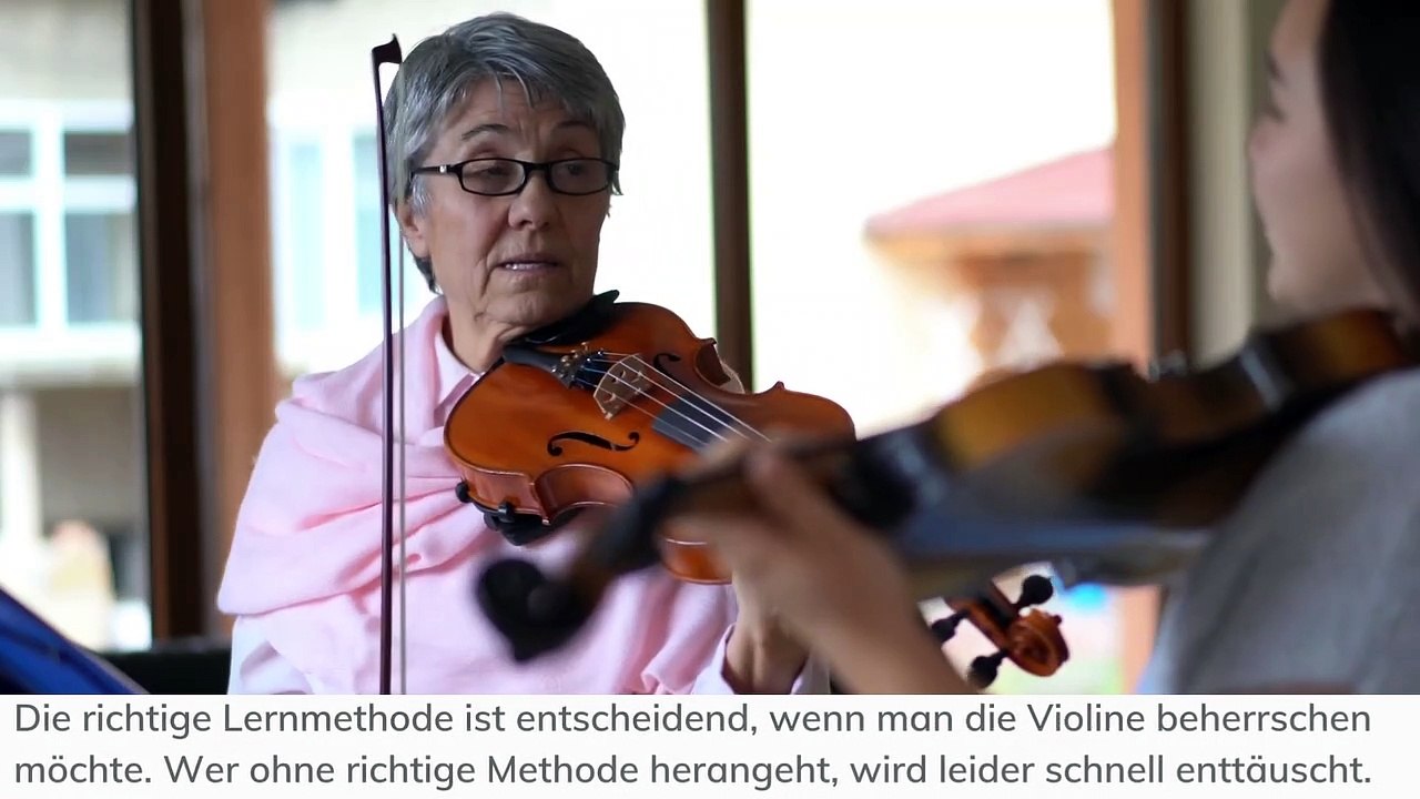 Yvonne Vertes von Sikorszky: Man ist nie zu alt zum Geige spielen