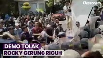 Demo Tolak Rocky Gerung di Sampang, Madura Berujung Ricuh