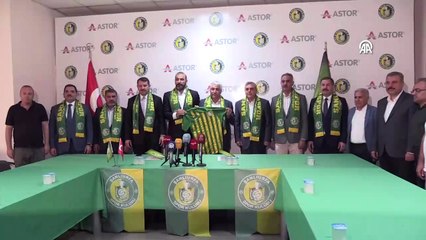 Şanlıurfaspor ile Astor Enerji arasında isim sponsorluğu anlaşması imzalandı