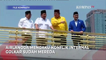 Golkar Merapat ke Prabowo, Airlangga Ungkap Kondisi Konflik Internal