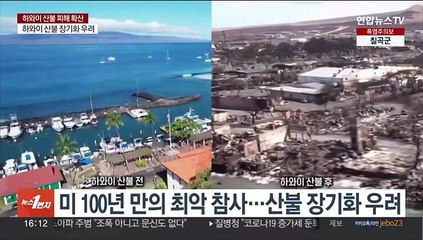 [1번지이슈] 하와이 100년 만에 최악의 산불…사실상 인재
