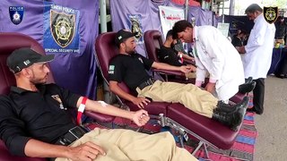 AZAADI BLOOD DONATION CAMP ORGANIZED AT SSU HEADQUARTERS